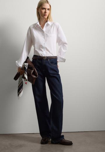 Прямые джинсы