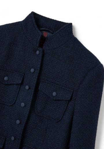 Блейзер с накладными карманами