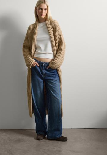 Длинный кардиган