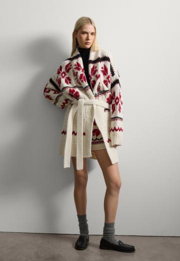 Длинный кардиган