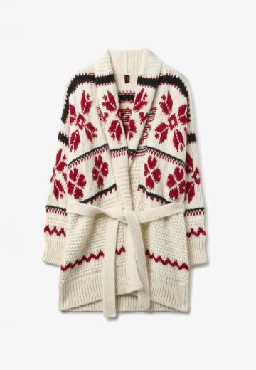 Длинный кардиган