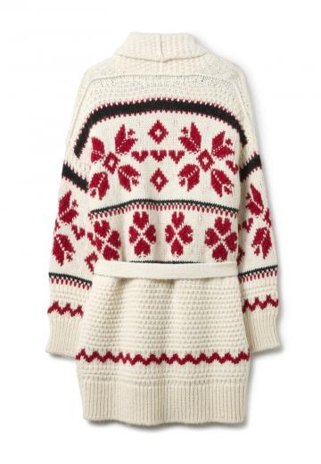 Длинный кардиган