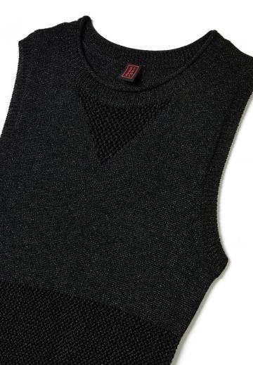 Вязаное платье