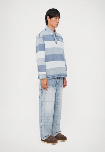 Поло с длинным рукавом