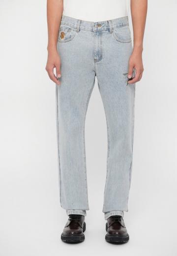 Прямые джинсы