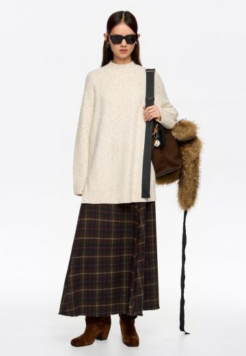 Длинный пуловер