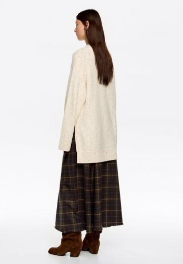 Длинный пуловер