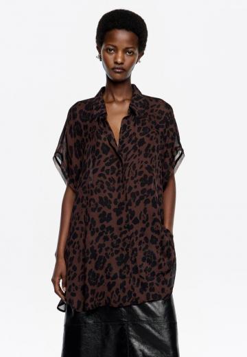 Длинная блузка