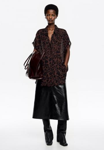 Длинная блузка