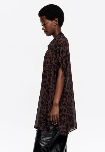 Длинная блузка