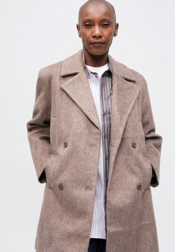 Шерстяное пальто