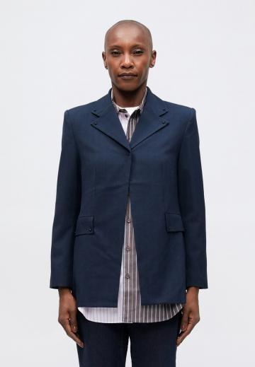 Длинный блейзер