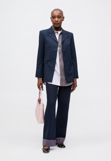 Длинный блейзер