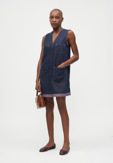 Джинсовая жилетка