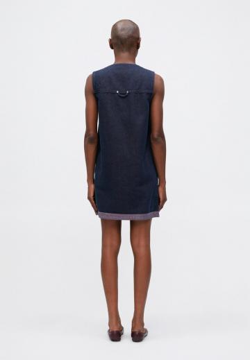 Джинсовая жилетка