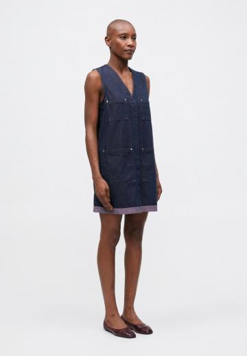 Джинсовая жилетка