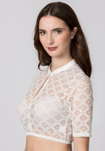 Кружевная блузка