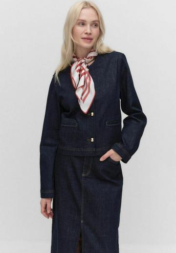 Джинсовая жилетка