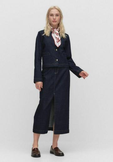 Джинсовая жилетка