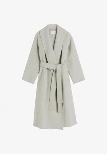 Шерстяное пальто