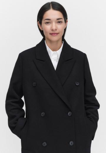 Шерстяное пальто