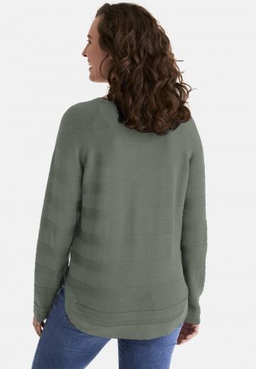 Длинный пуловер