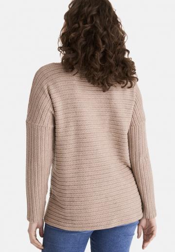 Длинный пуловер