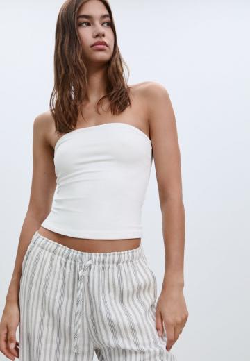 Топ без бретелек