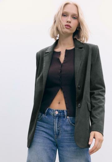 Пальто из искусственной кожи