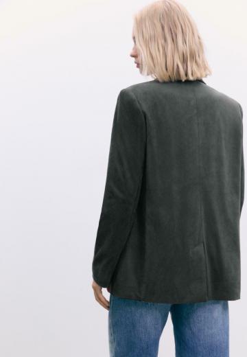 Пальто из искусственной кожи