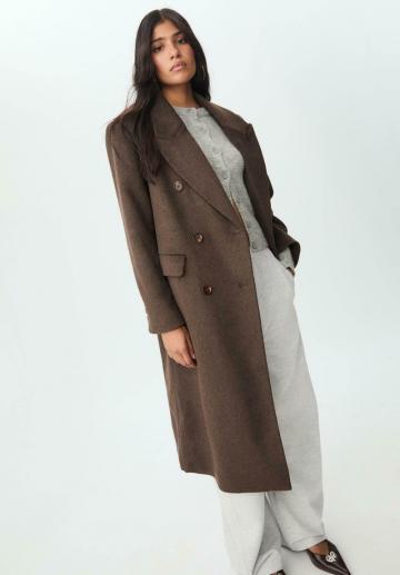 Шерстяное пальто