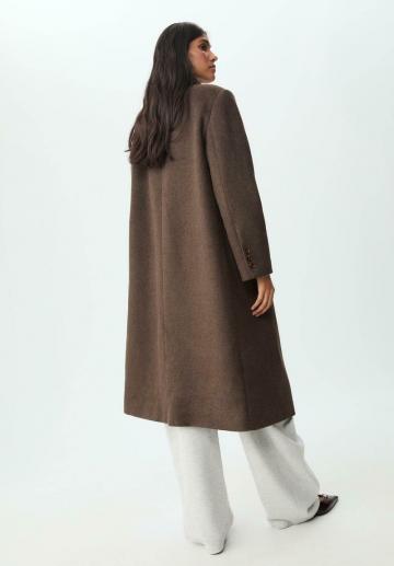 Шерстяное пальто