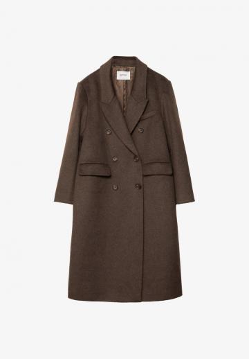 Шерстяное пальто