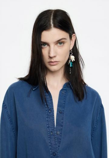 Джинсовая блузка