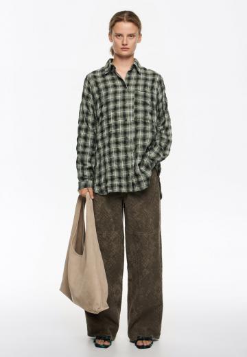 Длинная блузка