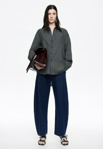 Длинная блузка