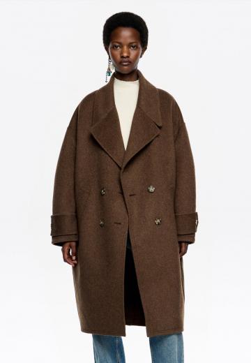 Шерстяное пальто