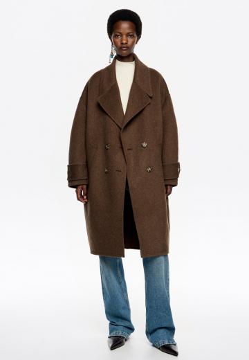 Шерстяное пальто