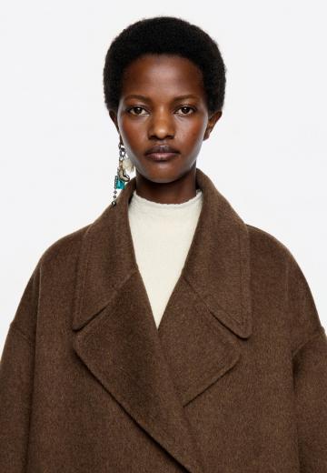 Шерстяное пальто