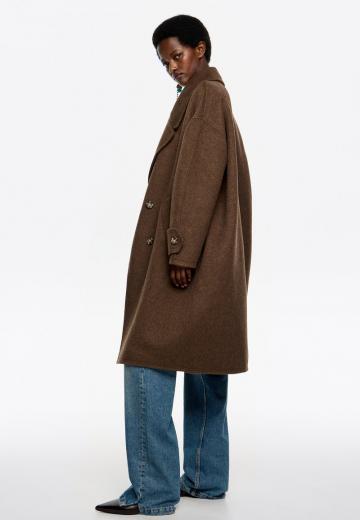 Шерстяное пальто