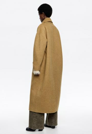 Шерстяное пальто