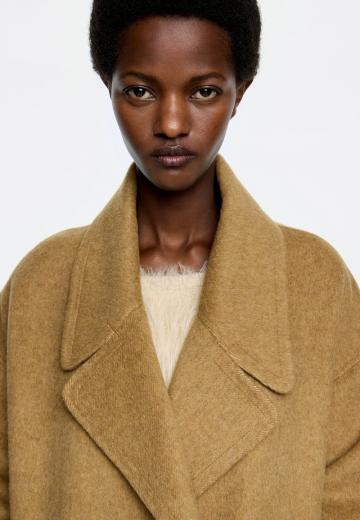 Шерстяное пальто