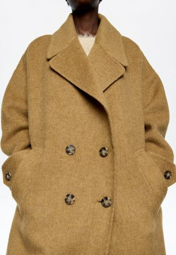 Шерстяное пальто