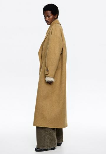 Шерстяное пальто