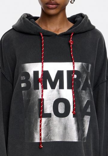 Пуловер с капюшоном