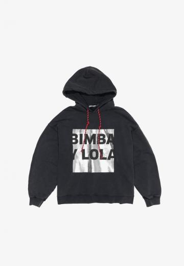 Пуловер с капюшоном