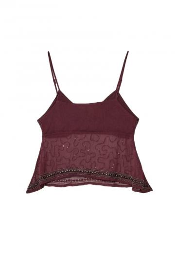 Топ на бретельках