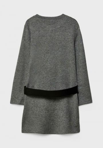 Вязаное платье