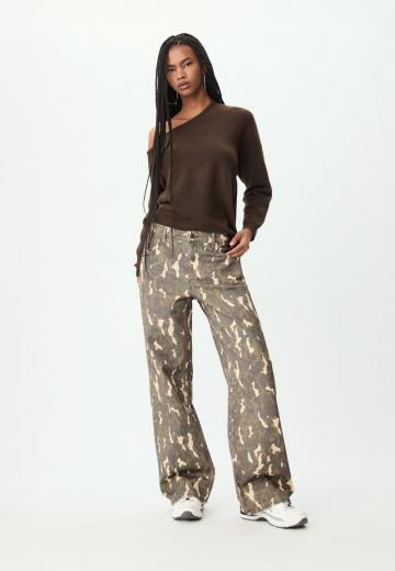 Прямые джинсы