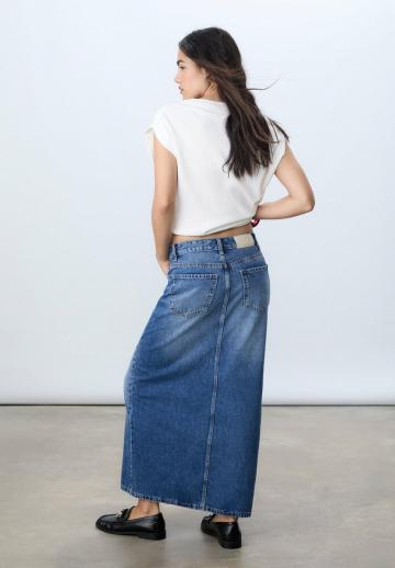 Джинсовая юбка